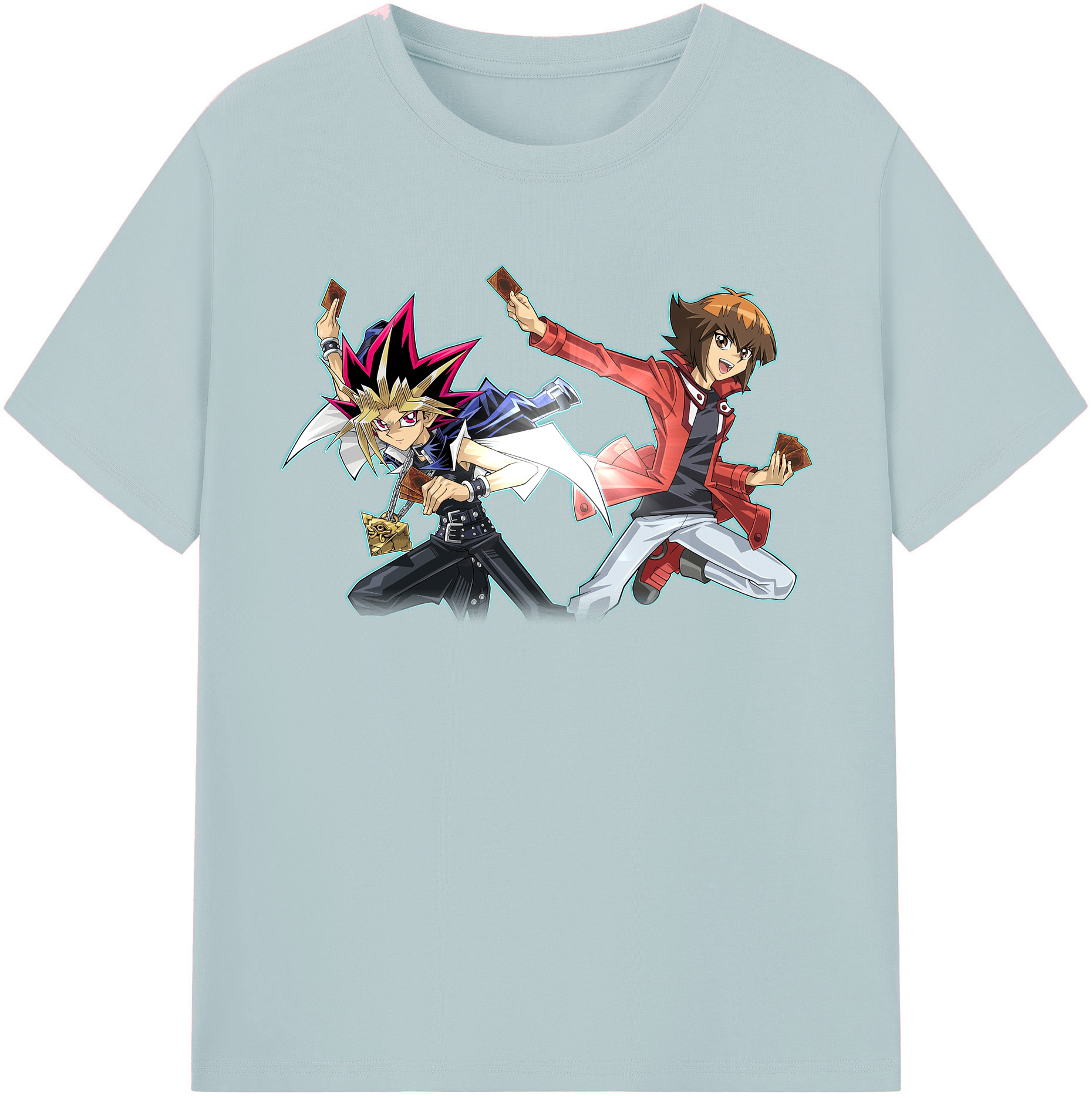（画像用） 遊☆戯☆王 Yu-Gi-Oh! 綿100％半袖Tシャツ（フロントプリント）